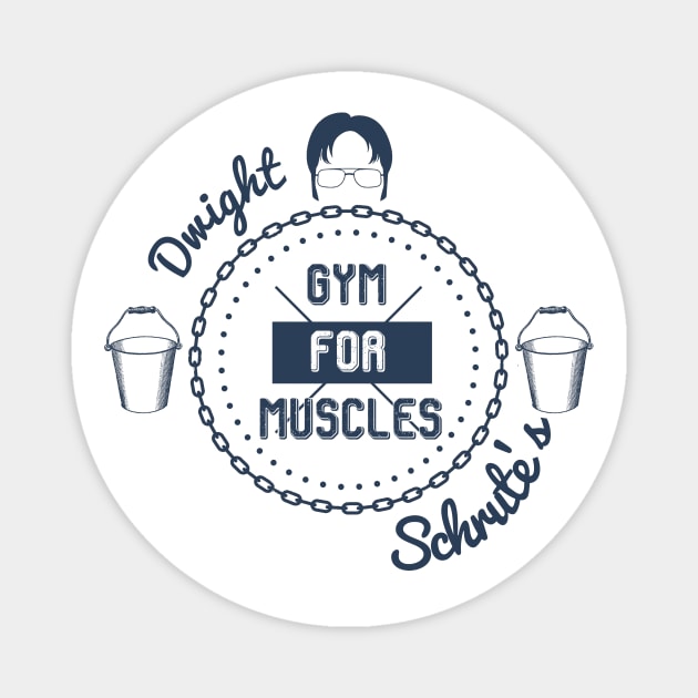 Gym for Muscles Magnet by toruandmidori